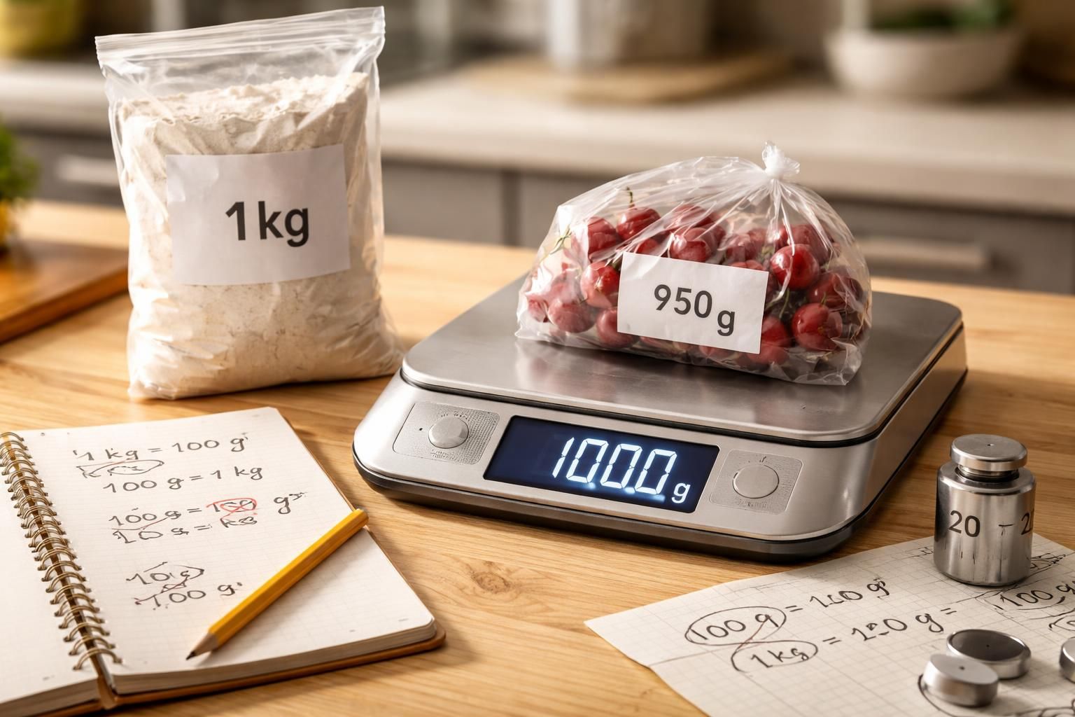 découvrez comment convertir correctement 1 kg en grammes et évitez les erreurs courantes pour des calculs précis et fiables.