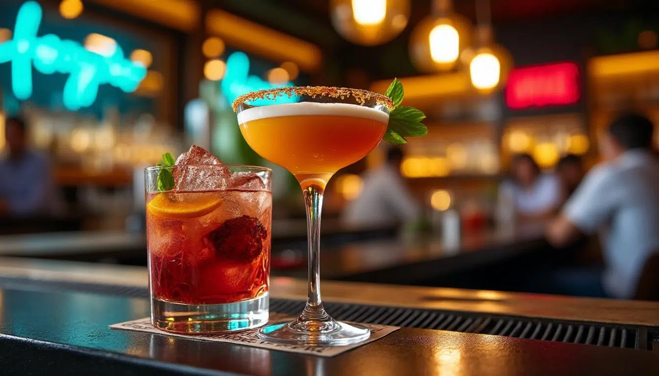 découvrez notre bar éphémère à cocktails, où créativité et saveurs s'entremêlent pour une expérience gustative unique et inoubliable.