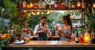 découvrez notre bar éphémère à cocktails, où créativité et saveurs uniques se mêlent pour vous offrir une expérience gustative inoubliable.