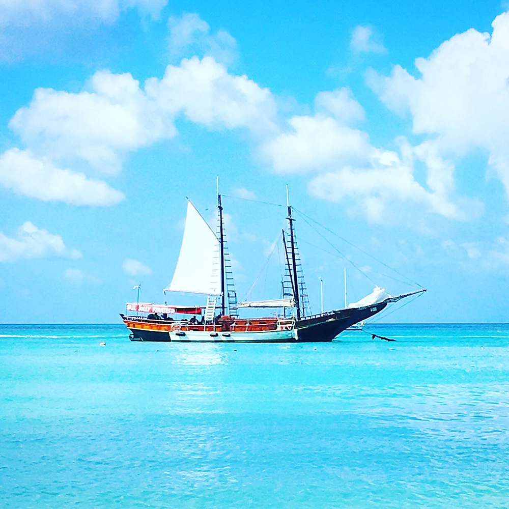 Caraibes en bateau