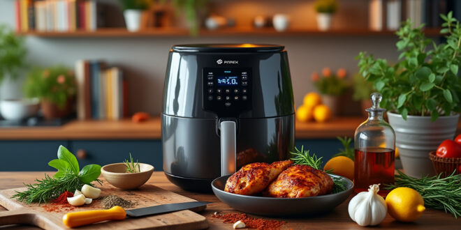 découvrez comment préparer un délicieux poulet croustillant à la friteuse à air dans le confort de votre cuisine. suivez nos conseils et astuces pour obtenir un plat savoureux, juteux et sain, idéal pour régaler vos proches.