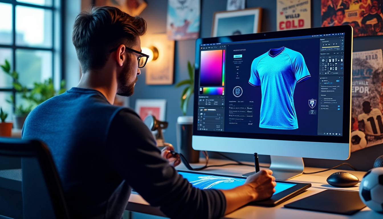 découvrez comment tirer le meilleur parti de votre template de maillot de foot sur photoshop. suivez nos conseils pratiques pour créer des designs percutants et professionnels, que vous soyez débutant ou designer expérimenté.