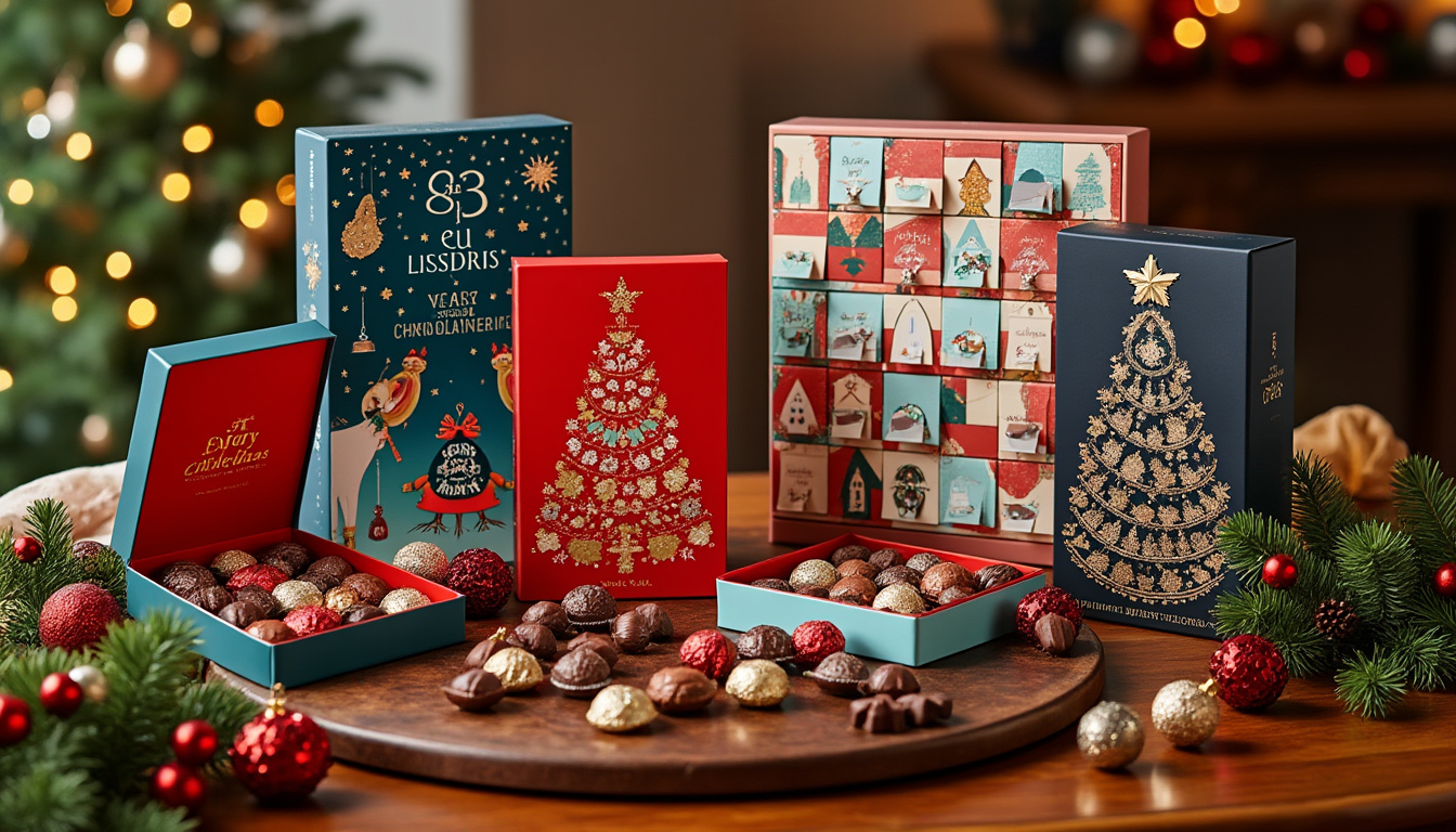 découvrez notre comparatif des meilleurs calendriers de l'avent des chocolatiers, mettant en avant les plus savoureux délices chocolatés disponibles sur le marché. trouvez celui qui fera briller les yeux de vos proches et égayera vos fêtes de fin d'année avec des surprises gourmandes.