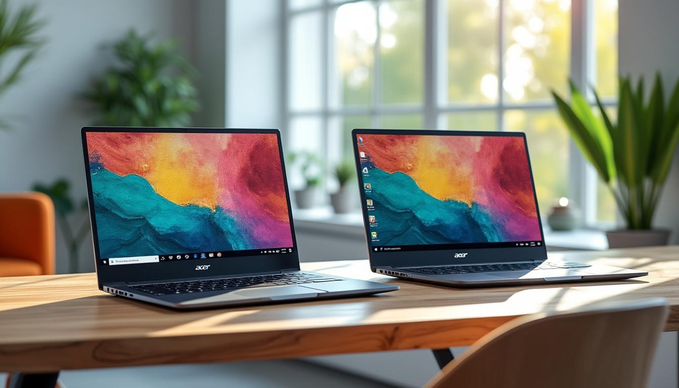 découvrez notre comparatif détaillé entre les ordinateurs portables acer 15 pouces reconditionnés et neufs pour faire un choix éclairé selon votre budget et vos besoins.