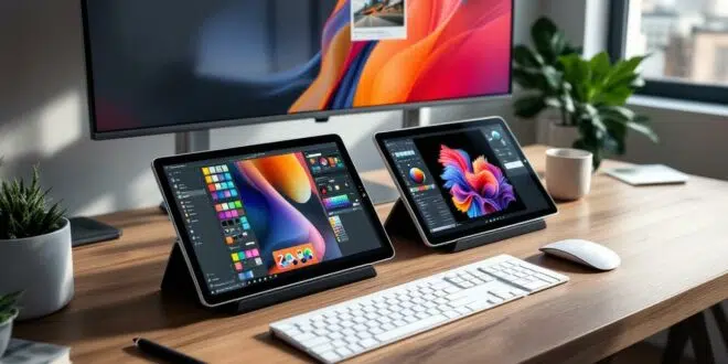 découvrez notre comparatif des tablettes tactiles microsoft idéales pour les graphistes. analysez les performances, la précision et les fonctionnalités pour choisir la meilleure tablette adaptée à vos besoins créatifs.