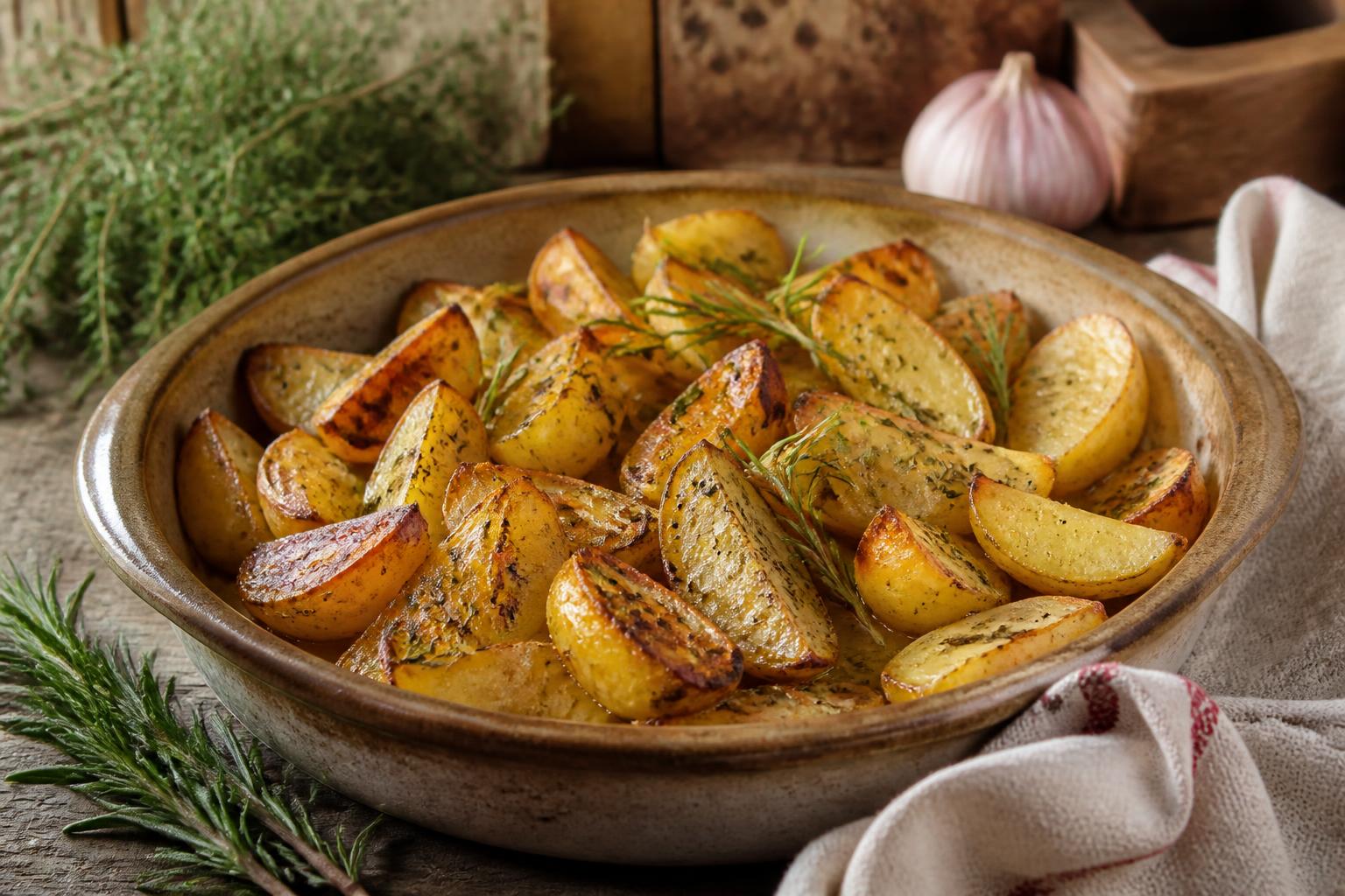 apprenez à préparer des pommes de terre au four croustillantes à la manière des grands-mères pour apporter saveur et authenticité à vos repas.
