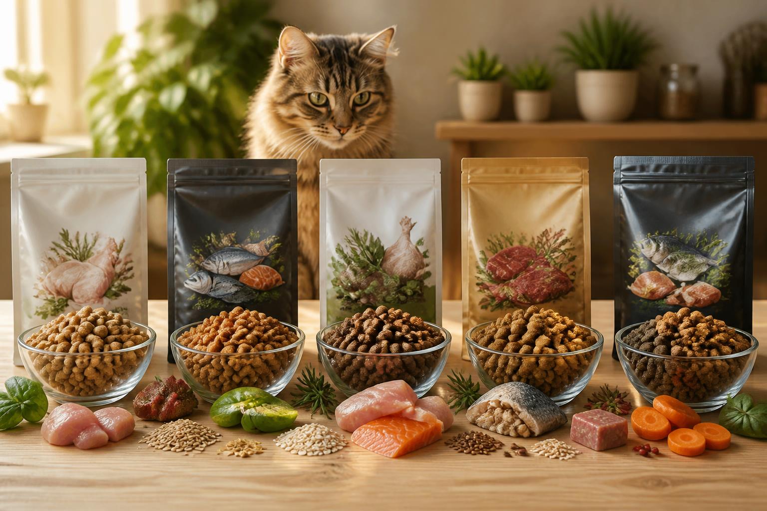 découvrez notre tableau comparatif des meilleures croquettes pour chat, conçu pour vous aider à choisir la nourriture idéale et saine pour votre félin.