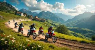 plongez dans l'aventure au cœur du pays basque avec notre école de moto off-road. apprenez à dominer les chemins sauvages tout en découvrant des paysages à couper le souffle. inscrivez-vous dès maintenant pour vivre une expérience inoubliable !