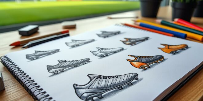 découvrez comment dessiner des crampons de foot facilement et impressionnez vos amis ! suivez nos astuces et techniques simples pour maîtriser cet art et donner vie à vos créations sportives.
