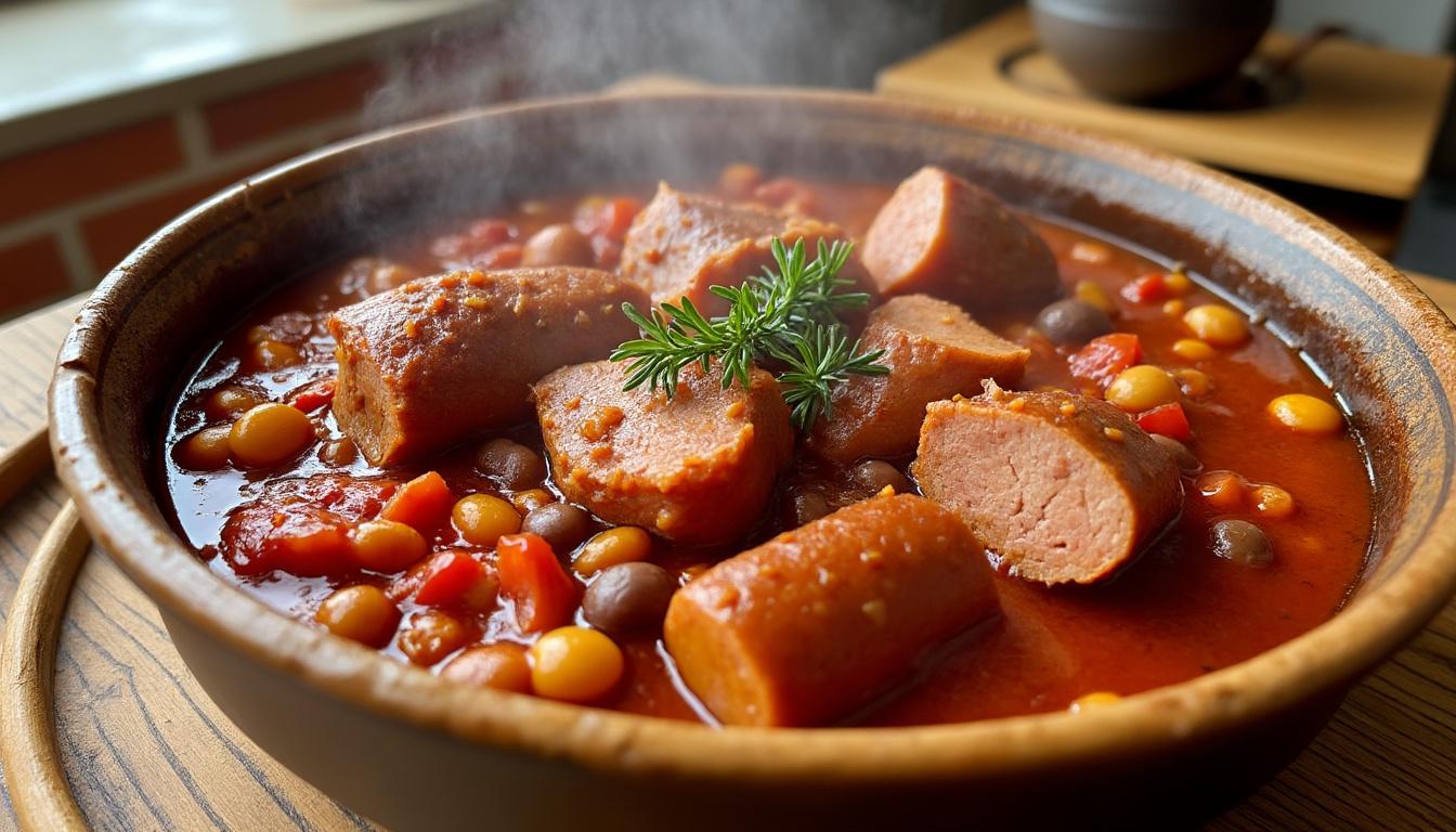 découvrez la délicieuse recette de cassoulet de pierre perret, un plat traditionnel qui éveillera vos papilles avec ses saveurs authentiques et réconfortantes. préparez-vous à savourer un voyage culinaire inoubliable au cœur de la gastronomie française.