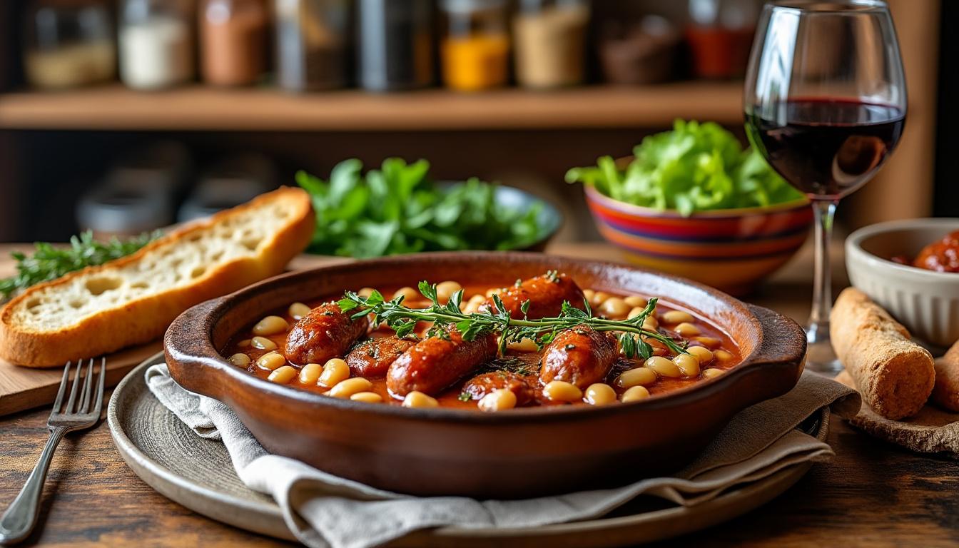 découvrez l'authentique recette de cassoulet de pierre perret et laissez-vous séduire par des saveurs riches et réconfortantes. éveillez vos papilles avec ce plat emblématique de la cuisine française, idéal pour régaler vos proches lors de vos repas en famille ou entre amis.