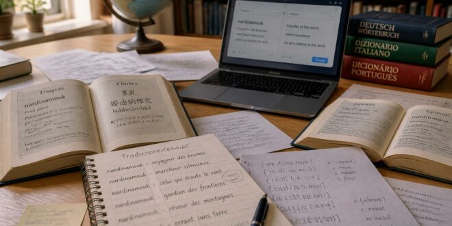 analyse des diverses méthodes de traduction en français du terme nardinamouk, explorant les nuances et contextes pour une adaptation fidèle.