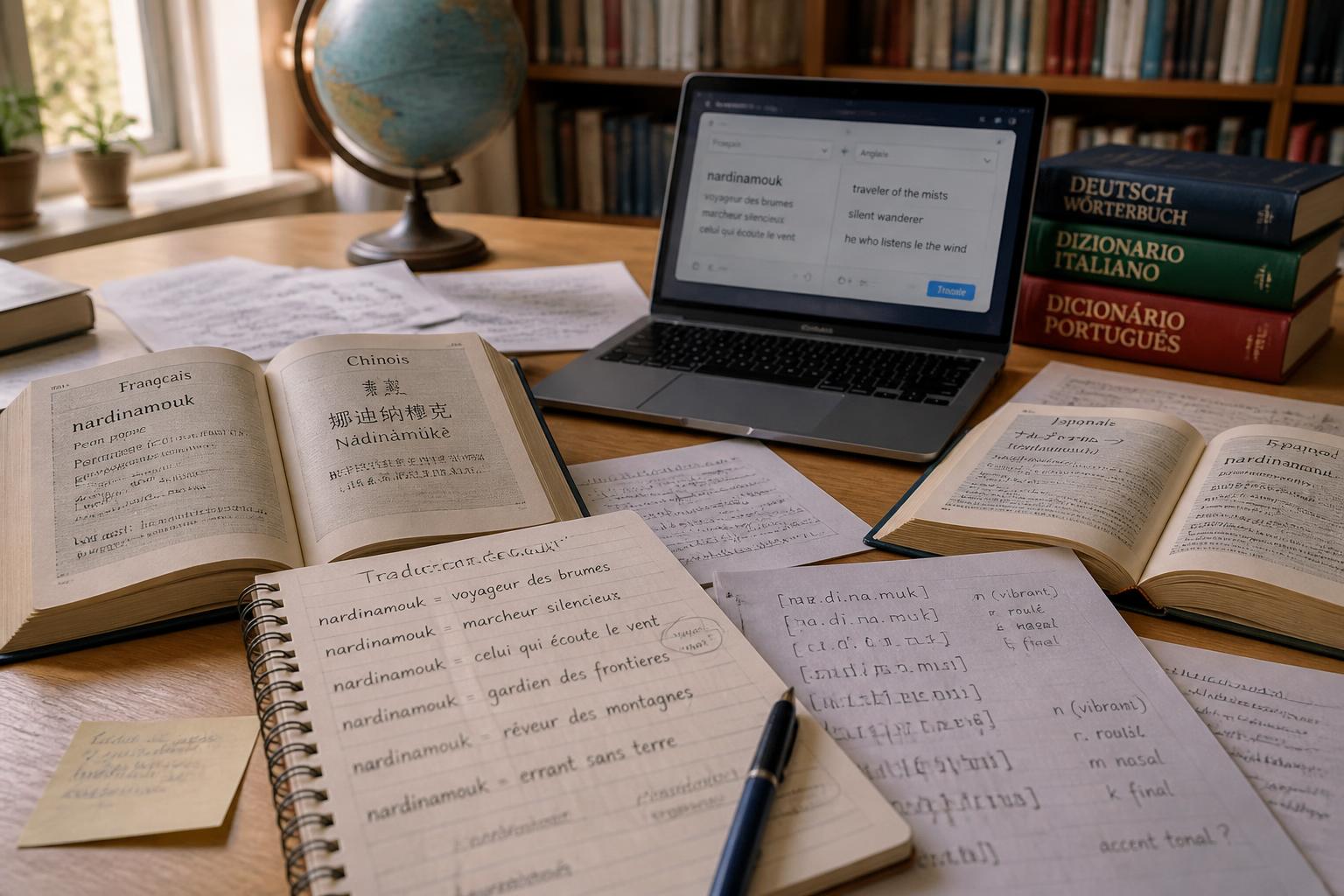 analyse des diverses méthodes de traduction en français du terme nardinamouk, explorant les nuances et contextes pour une adaptation fidèle.