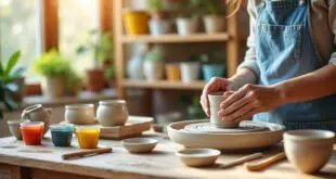découvrez des idées inspirantes de projets pour débutants en poterie et exprimez votre créativité avec un kit poterie adapté à tous les niveaux.