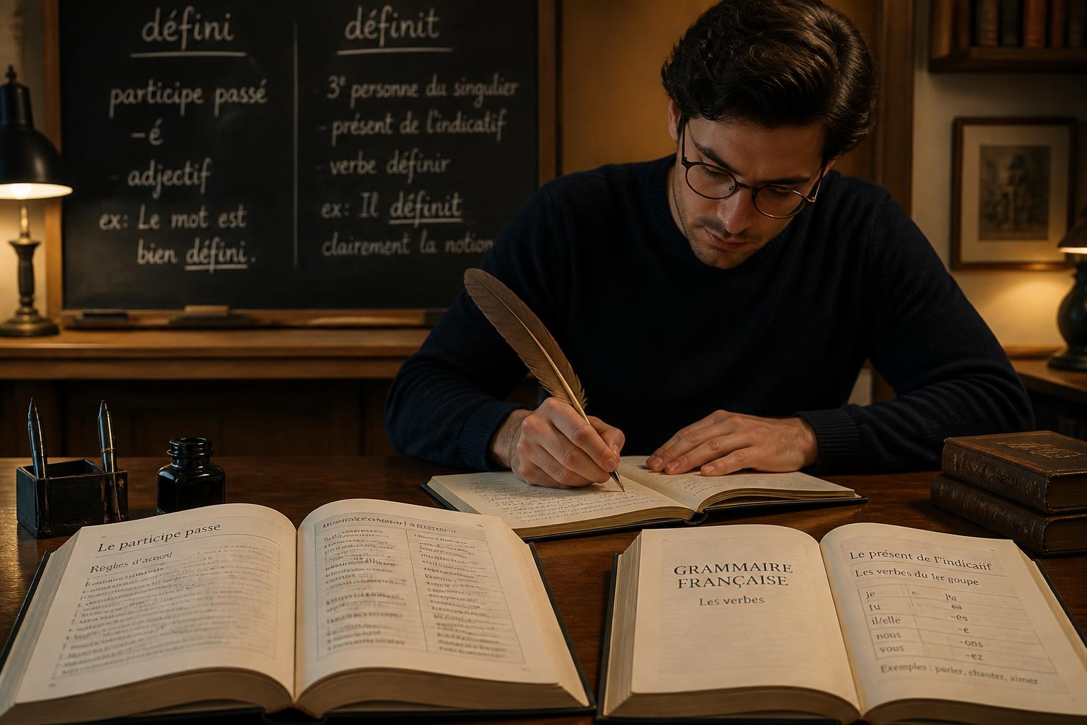 explorez la différence entre 'il est défini' et 'il définit' et maîtrisez les subtilités de la langue française grâce à notre guide clair et précis.