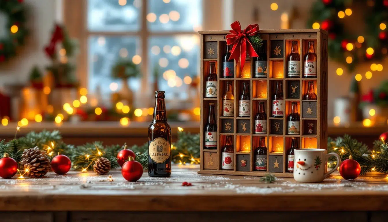 découvrez comment innover avec un calendrier de l'avent bière, une alternative gourmande pour savourer chaque jour une nouvelle bière artisanale pendant les fêtes.
