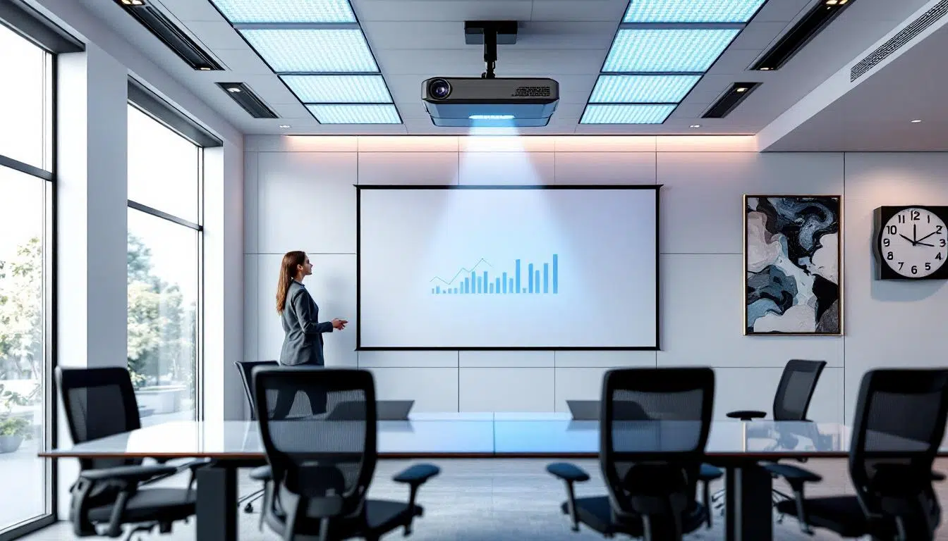 découvrez comment intégrer un vidéoprojecteur bureautique pas cher dans un bureau moderne grâce à nos astuces pratiques et idées innovantes pour optimiser votre espace de travail.