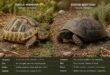 découvrez les principales différences entre la tortue hermann et la tortue boettgeri dans ce guide complet, idéal pour les propriétaires de reptiles souhaitant mieux connaître et soigner leurs animaux.