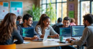 découvrez notre formation développeur web au maroc, conçue pour préparer les étudiants aux exigences du marché du travail. acquérez des compétences techniques et pratiques indispensables pour réussir dans le secteur dynamique du développement web.