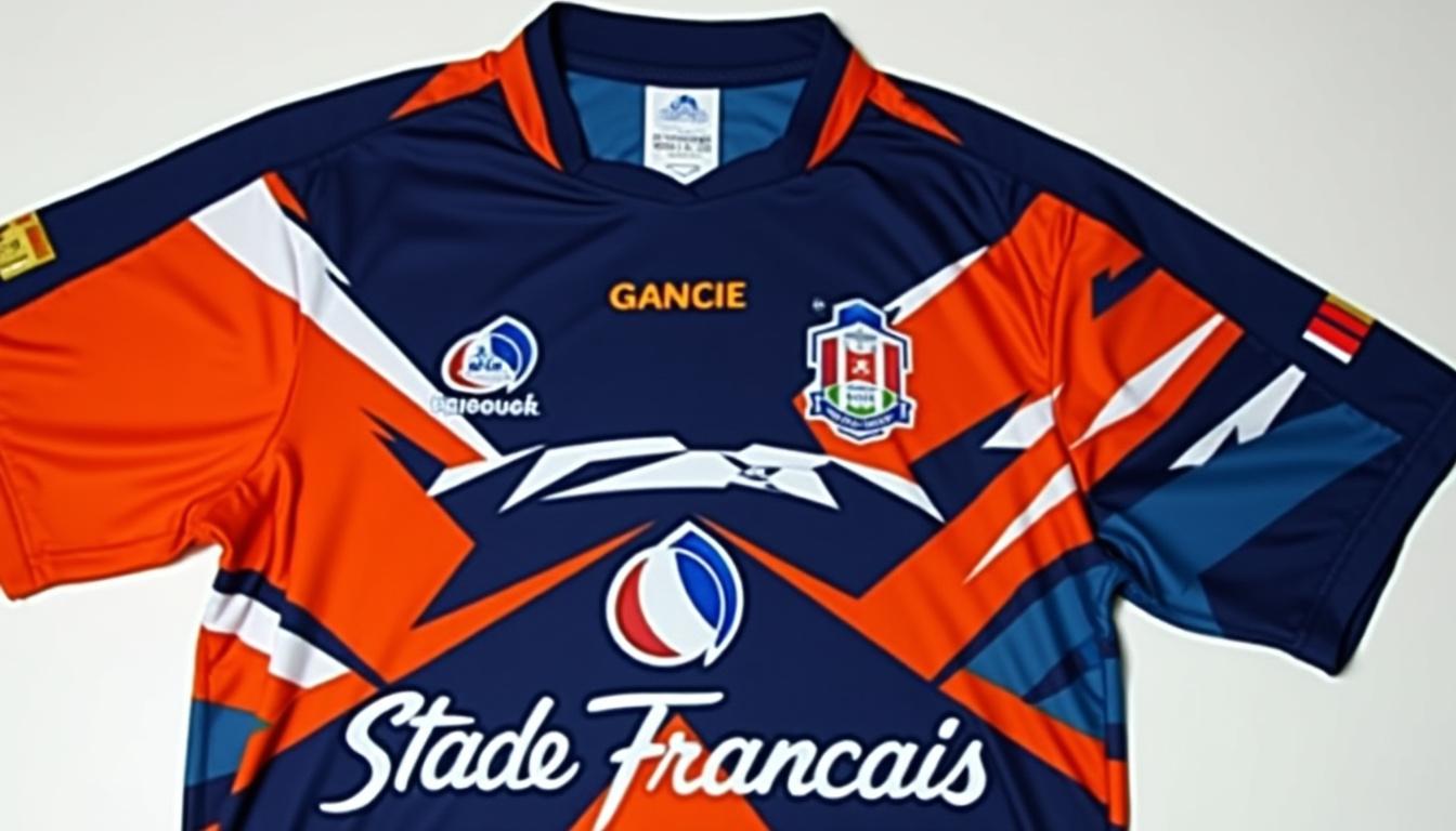 découvrez notre analyse approfondie et critique du maillot domicile audacieux du stade français 2012. plongez dans les choix de design et les éléments qui font de cette pièce un véritable incontournable du rugby.
