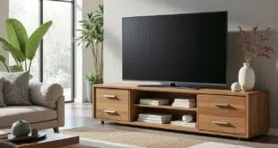 découvrez le meuble tv forum 9837patv en chêne dakota, alliant durabilité et esthétique. cet élégant meuble apportera une touche moderne à votre intérieur tout en offrant un espace de rangement optimisé pour vos appareils électroniques. parfait pour sublimer votre salon !