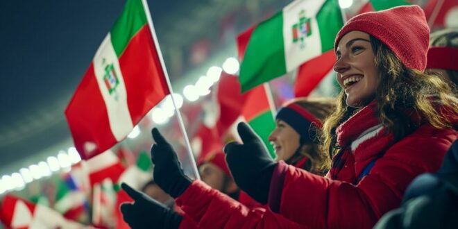Le soutien inconditionnel des fans : L'Italie aux jeux olympiques et sa communauté