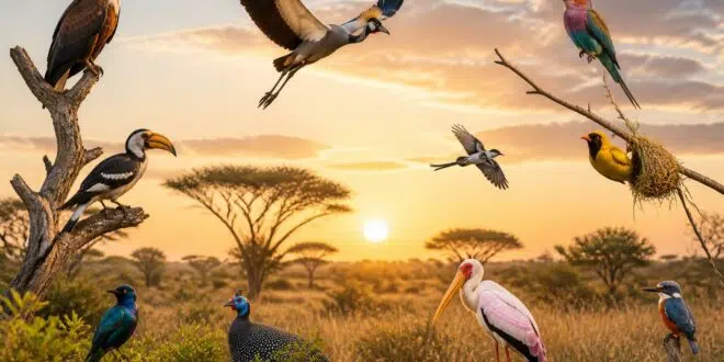 découvrez les 10 oiseaux de savane les plus fascinants à observer lors de votre prochain safari. explorez leur beauté unique et enrichissez votre aventure en pleine nature.