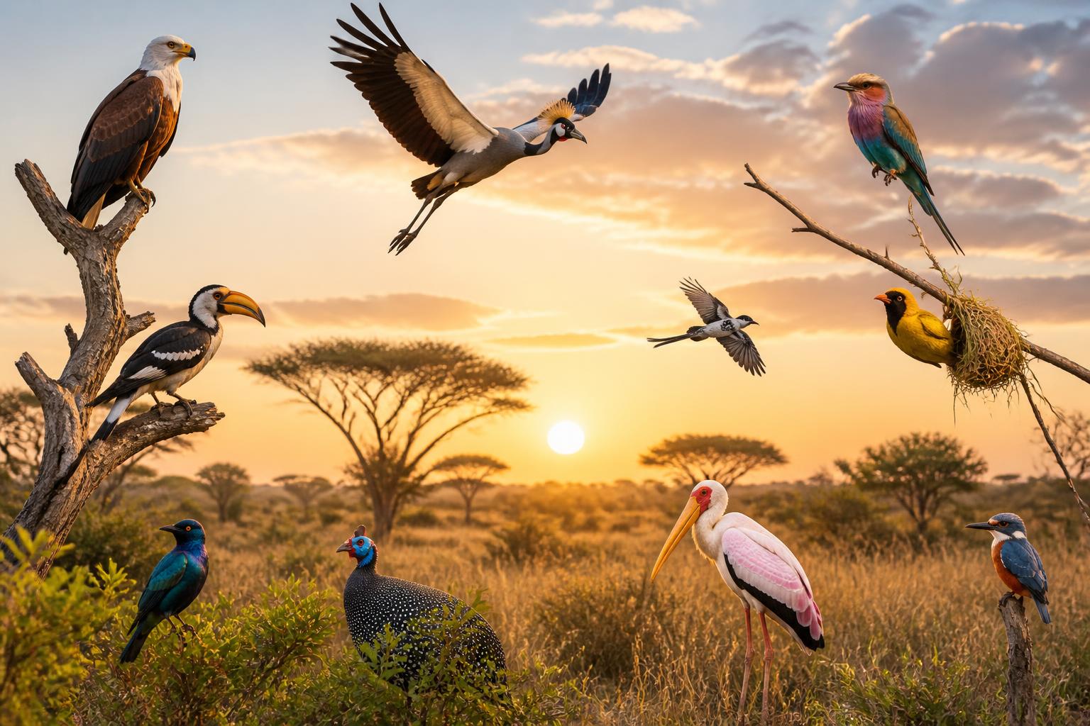 découvrez les 10 oiseaux de savane les plus fascinants à observer lors de votre prochain safari. explorez leur beauté unique et enrichissez votre aventure en pleine nature.
