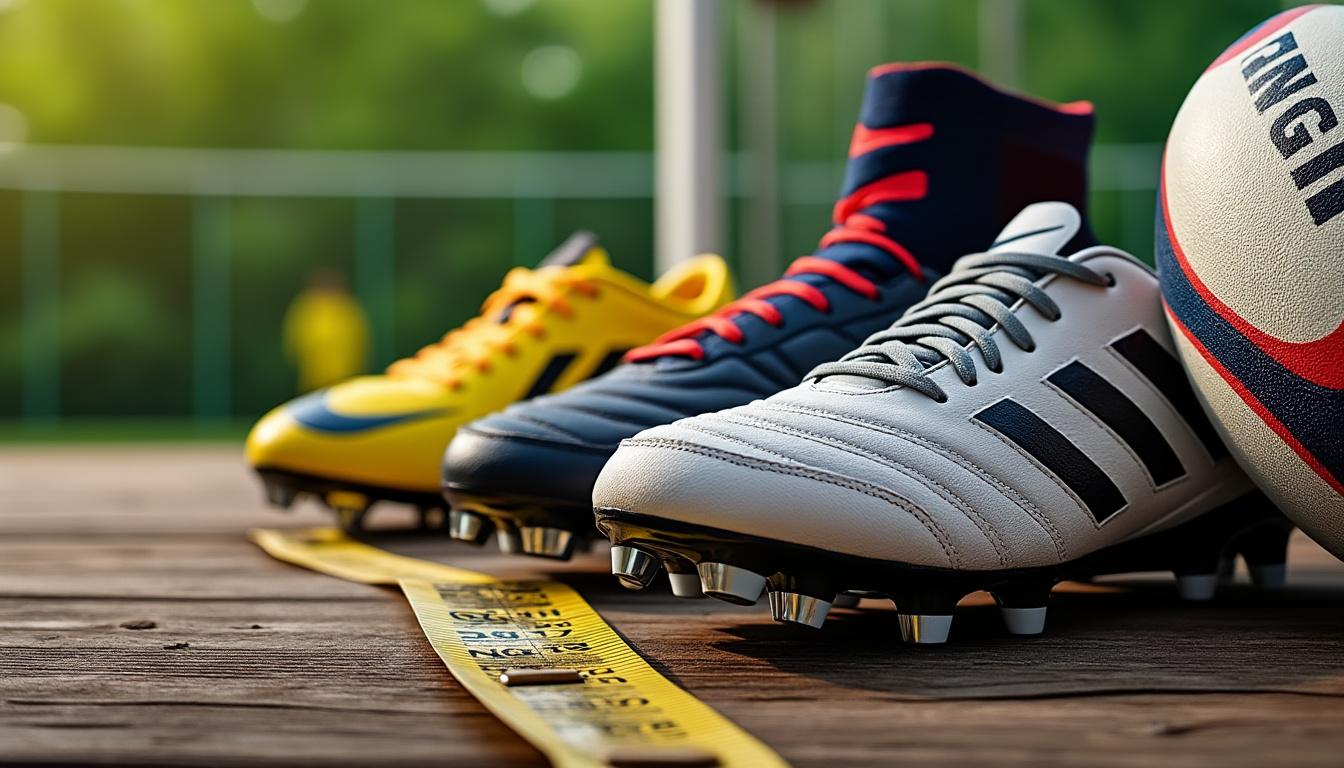 découvrez les critères essentiels pour choisir vos crampons de rugby. ce guide vous aidera à sélectionner la paire idéale en tenant compte de l'adhérence, du confort, du type de terrain et de votre position sur le terrain. améliorez vos performances avec le bon équipement !