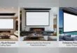 découvrez les différentes options d'installation pour un écran de projection motorisé, adaptées à tous les espaces et besoins, pour une expérience visuelle optimale.