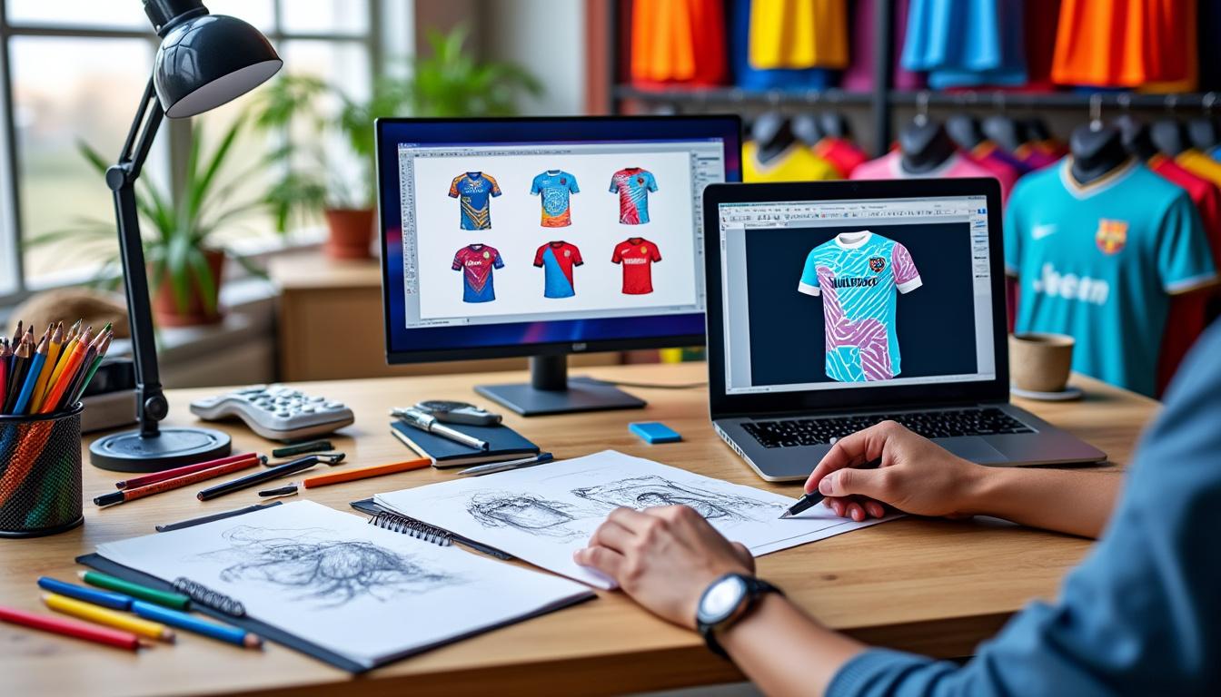 découvrez les étapes essentielles pour créer un dessin réussi sur un maillot de foot vierge. que vous soyez amateur ou professionnel, suivez nos conseils pour laisser libre cours à votre créativité et impressionner sur le terrain.