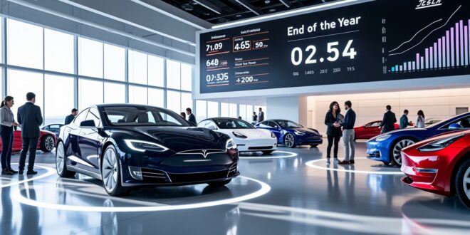 découvrez les dernières prévisions concernant le nombre de voitures tesla vendues d'ici la fin de l'année. analyse des tendances du marché, des performances de la marque et des facteurs influençant la demande. restez informé sur l'avenir de l'innovation automobile.