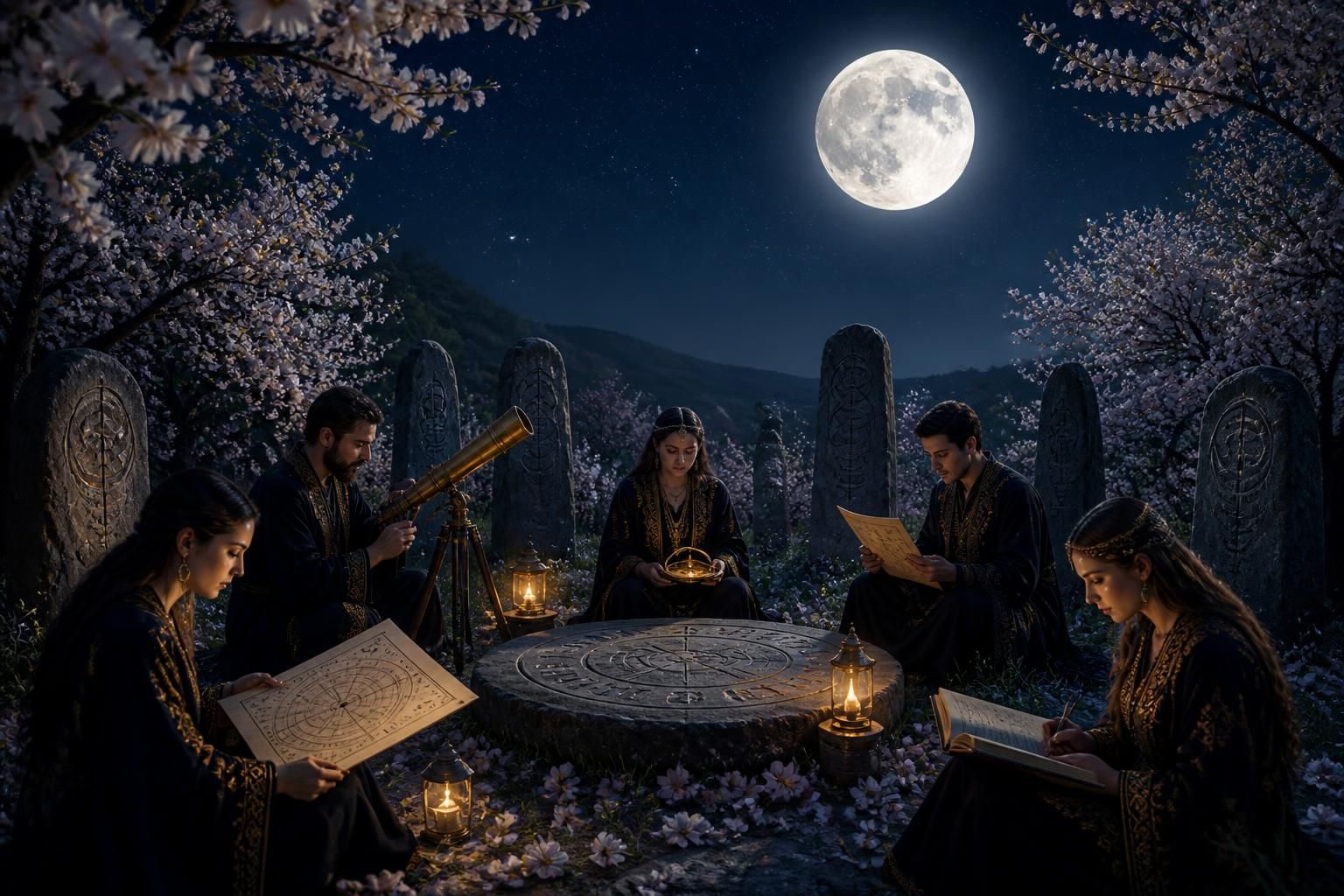 découvrez les mystères de la pleine lune d'avril et laissez les astrologues vous guider à travers ses influences uniques et puissantes.
