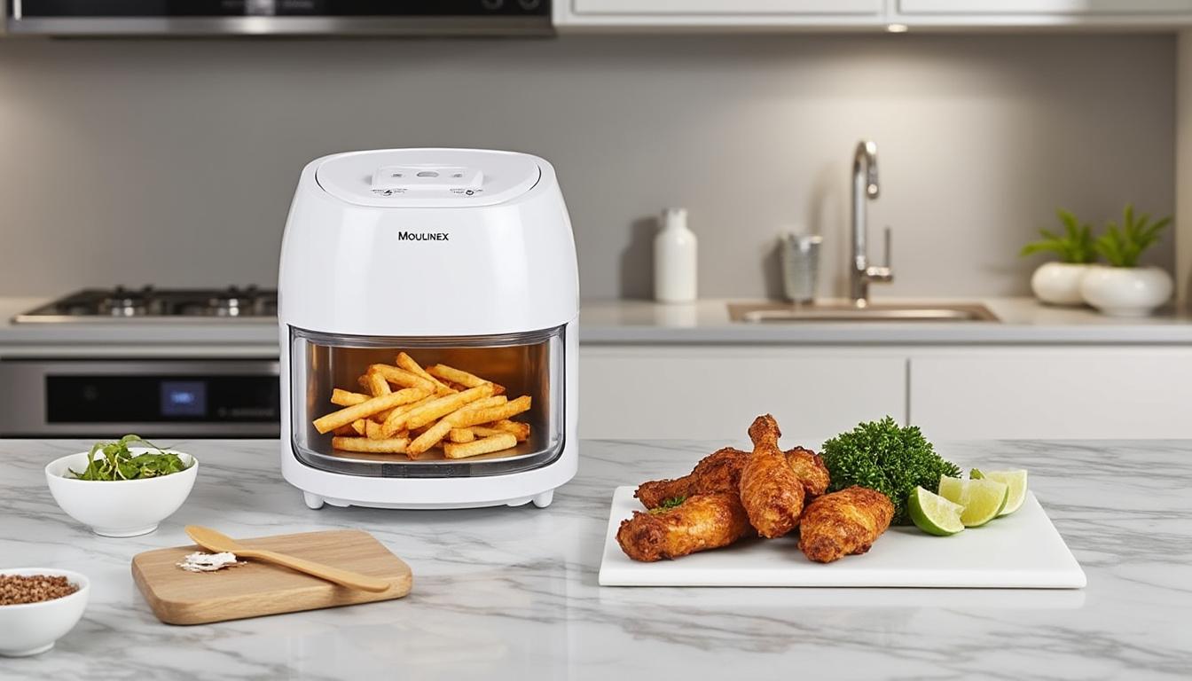 découvrez les secrets des chefs avec notre guide ultime de recettes incontournables pour votre air fryer moulinex. des plats savoureux et croustillants qui raviront vos papilles tout en préservant la santé. transformez votre cuisine en un véritable restaurant grâce à des astuces et des techniques adaptées à votre friteuse à air.