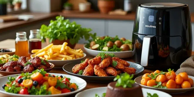 découvrez les recettes incontournables des chefs pour votre air fryer moulinex. éblouissez vos proches avec des plats savoureux et faciles à réaliser. plongez dans l'univers de la cuisine saine et rapide avec nos astuces et secrets qui transformeront votre expérience culinaire.
