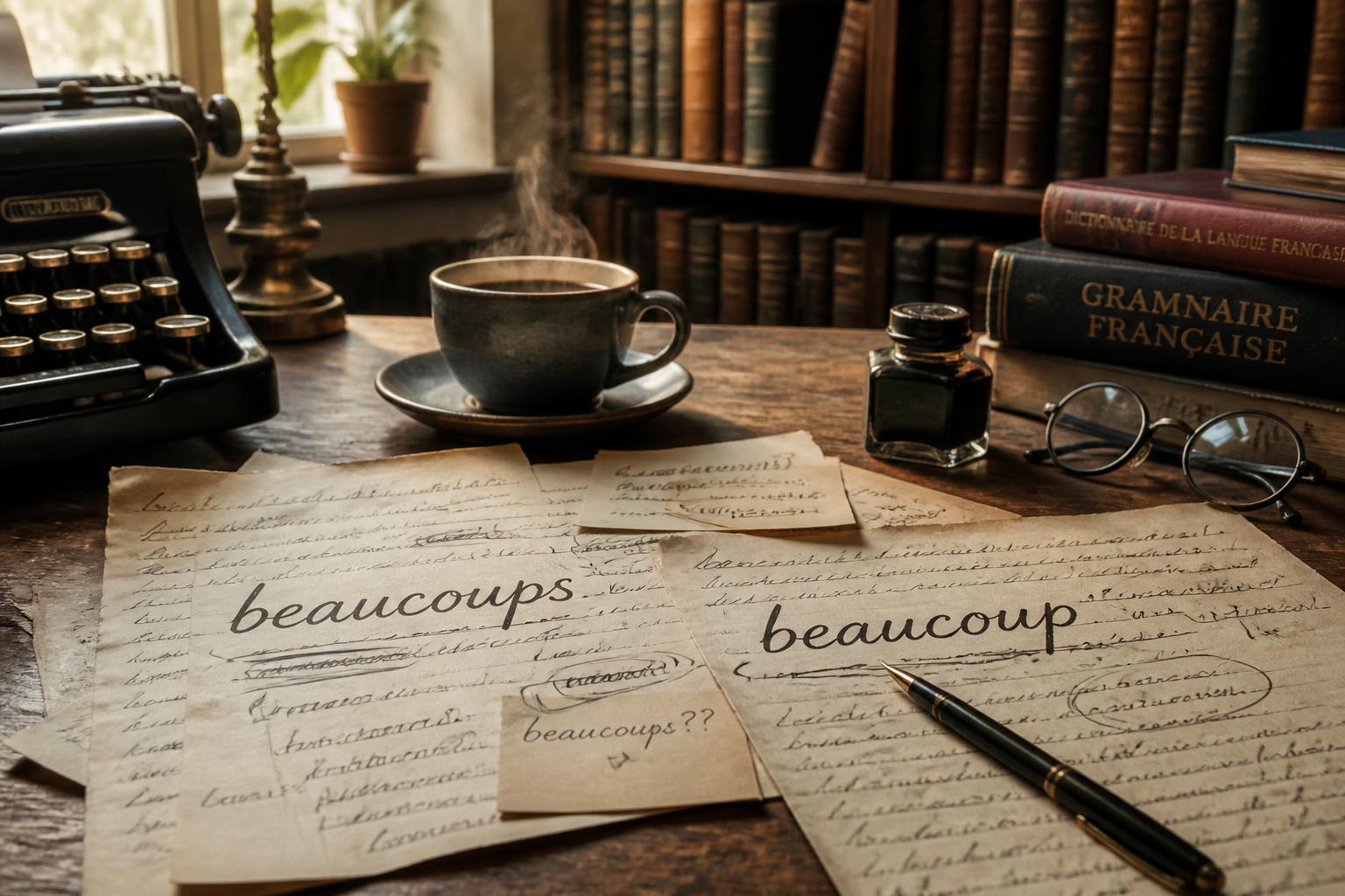 découvrez les subtilités du français et la différence entre "beaucoups" et "beaucoup" pour résoudre ce mystère linguistique courant.