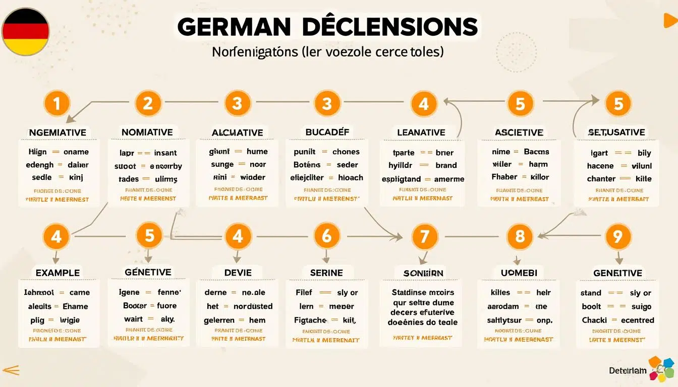 découvrez notre guide complet sur les tableaux des déclinaisons de l'allemand, idéal pour améliorer votre grammaire. apprenez à maîtriser les cas et à enrichir votre compréhension de la langue allemande grâce à des exemples clairs et des astuces pratiques.