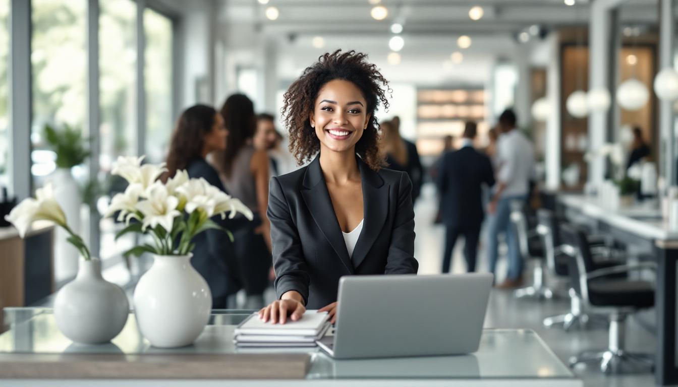 découvrez comment une banque d'accueil bien conçue améliore l'expérience client dans un salon de coiffure en offrant convivialité, organisation et professionnalisme dès le premier contact.