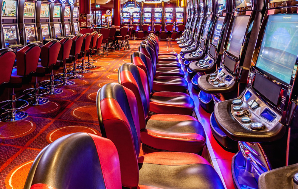 Machines à sous dans un casino