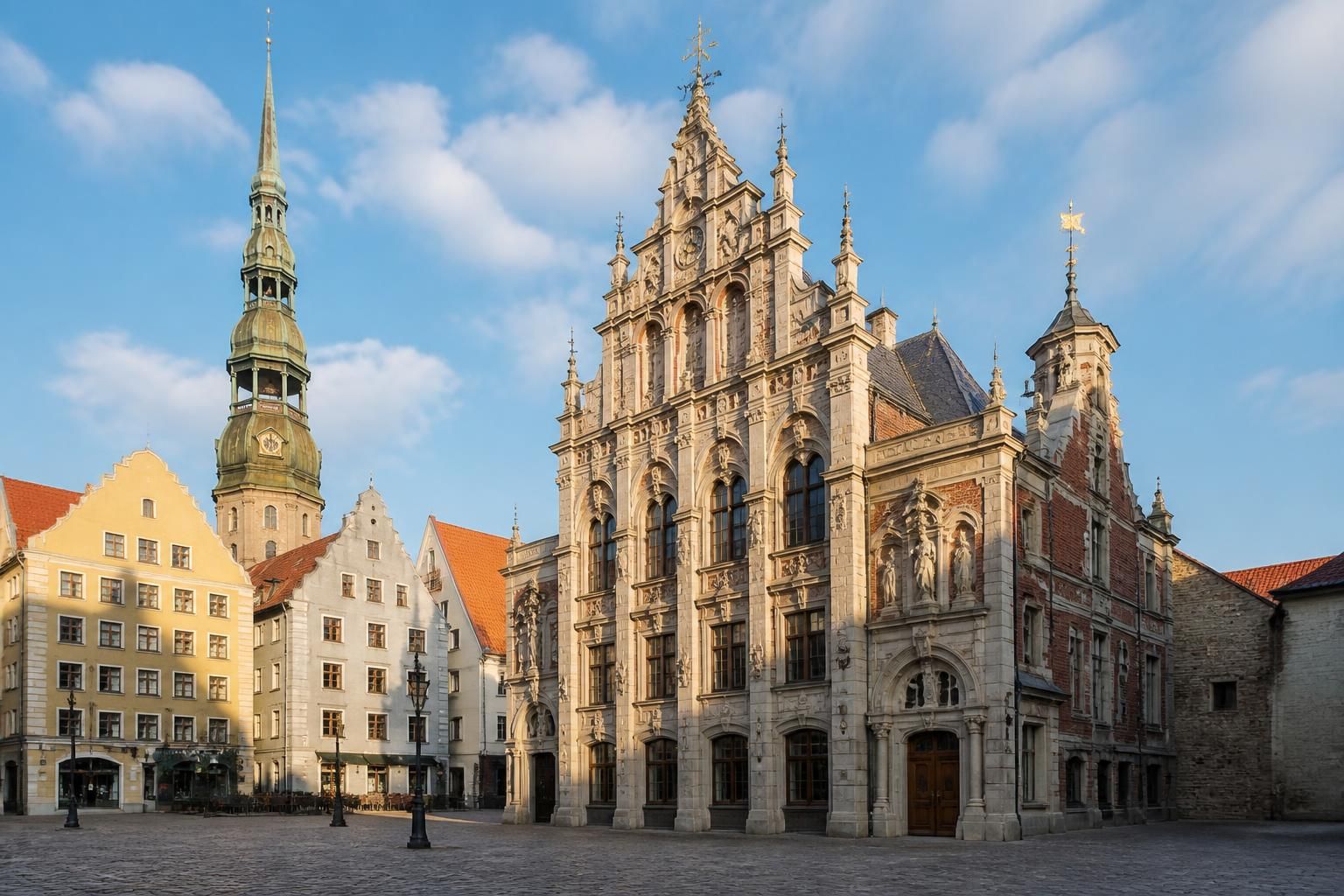 découvrez la maison des têtes noires, un joyau médiéval au cœur de riga, riche en histoire et architecture unique. plongez dans le passé fascinant de cette icône culturelle lettone.