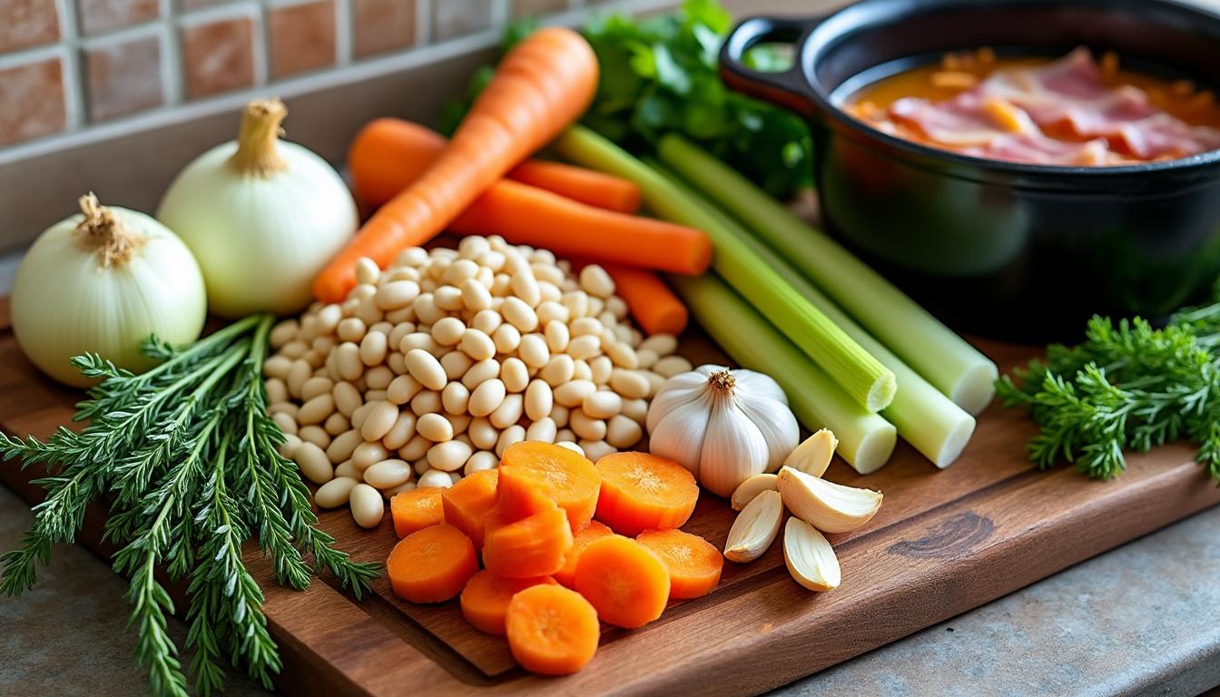 découvrez comment réaliser un délicieux cassoulet avec la recette de julie en seulement 10 étapes simples. idéal pour impressionner vos invités et savourer ce plat typiquement français, suivez notre guide facile et régalez vos papilles !