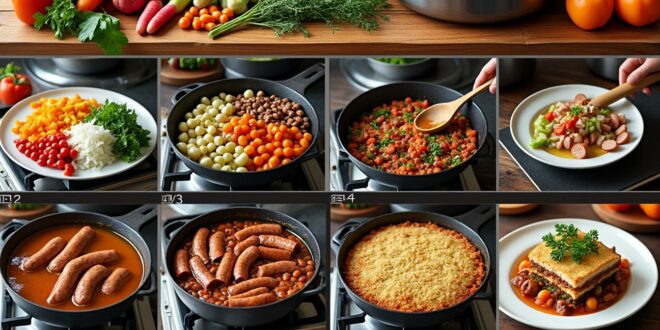 découvrez comment préparer facilement un délicieux cassoulet grâce à la recette simple de carnet de julie. suivez nos 10 étapes claires pour maîtriser ce plat traditionnel et régaler vos invités !