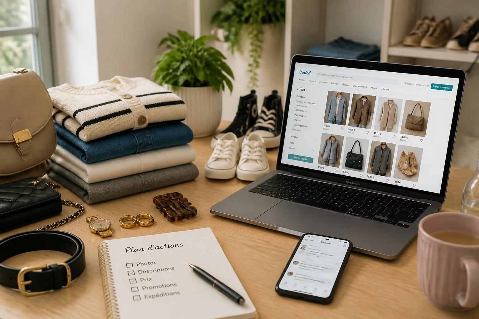 découvrez mes articles sur vinted et apprenez des stratégies efficaces pour les promouvoir et vendre rapidement sur la plateforme.