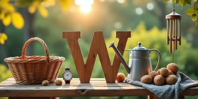 découvrez notre sélection d'objets incontournables commençant par la lettre w, pour enrichir votre connaissance et votre collection.