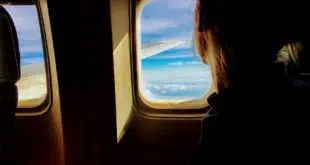 Passager avion long courrier