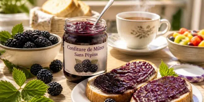découvrez pourquoi la confiture de mûres sans pépins est idéale pour vos petits déjeuners : un goût délicieux, une texture agréable et une préparation facile pour des matins gourmands.