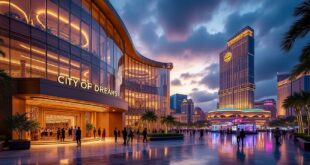 découvrez pourquoi le casino city of dreams à cotai, chine, est la destination incontournable pour les amateurs de jeu, alliant luxe, divertissements variés et expériences uniques.