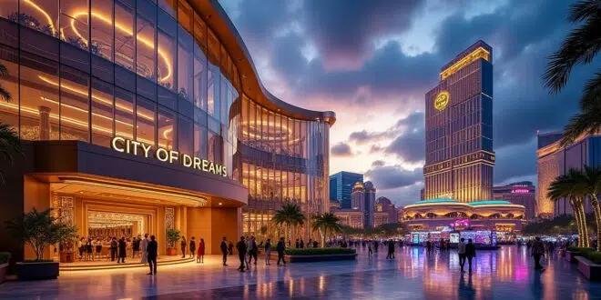 découvrez pourquoi le casino city of dreams à cotai, chine, est la destination incontournable pour les amateurs de jeu, alliant luxe, divertissements variés et expériences uniques.