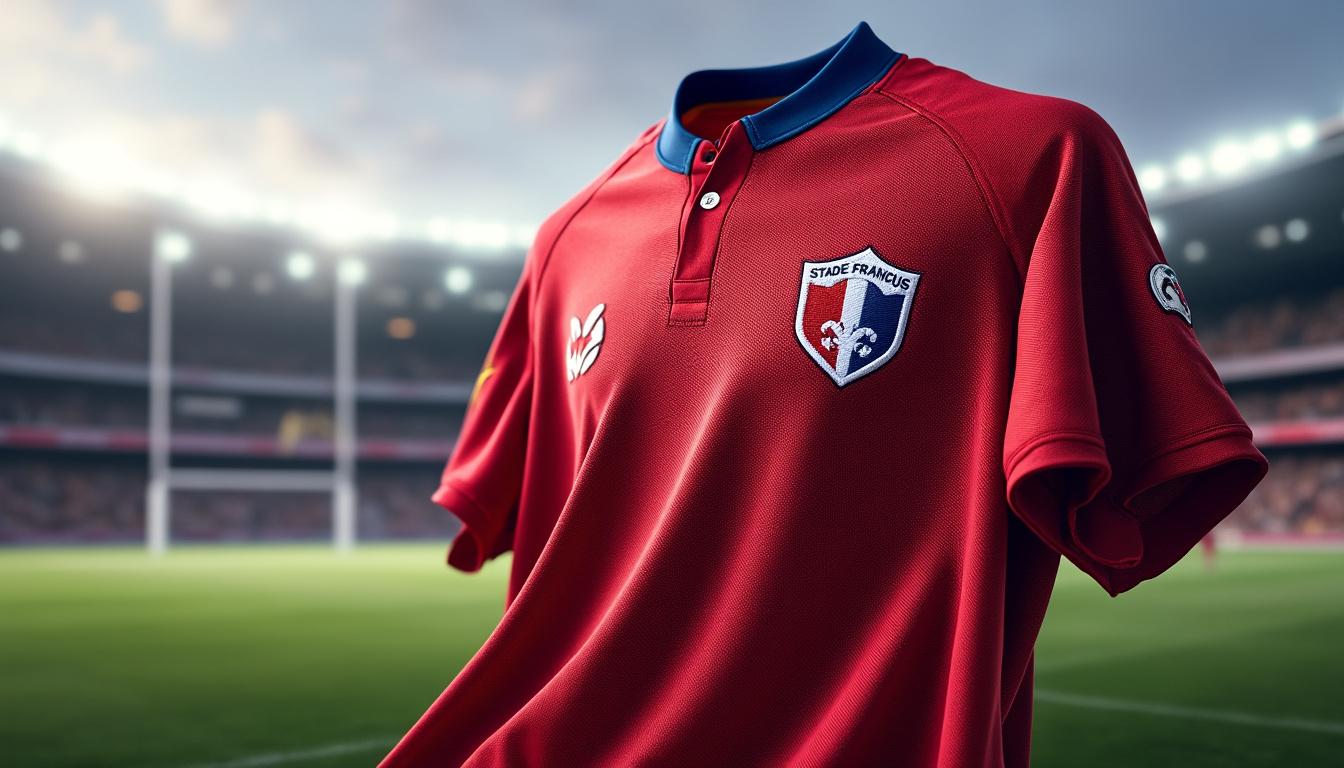 Pourquoi le maillot Stade Français avec fleur de lys est incontournable