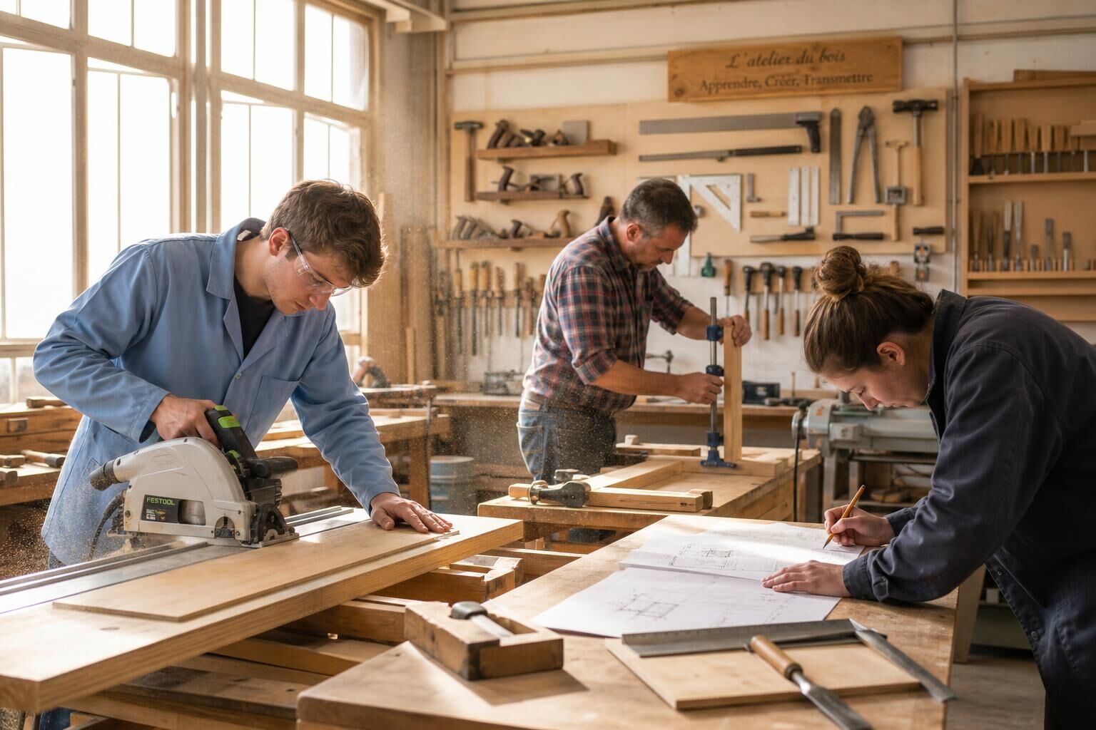 Découvrez les formations et études nécessaires pour travailler dans le secteur du bois, du CAP au diplôme d'ingénieur, et faites carrière dans ce domaine passionnant.